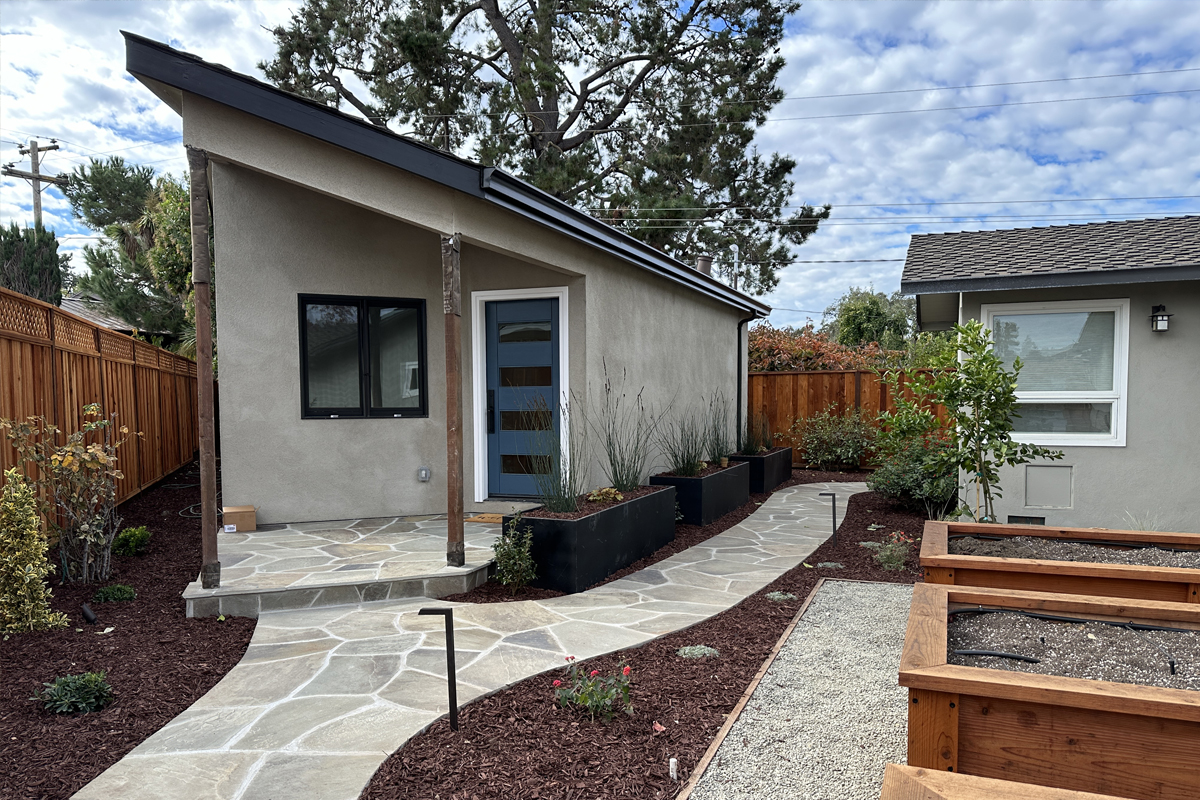 Backyard house ADU in Mountain View, California